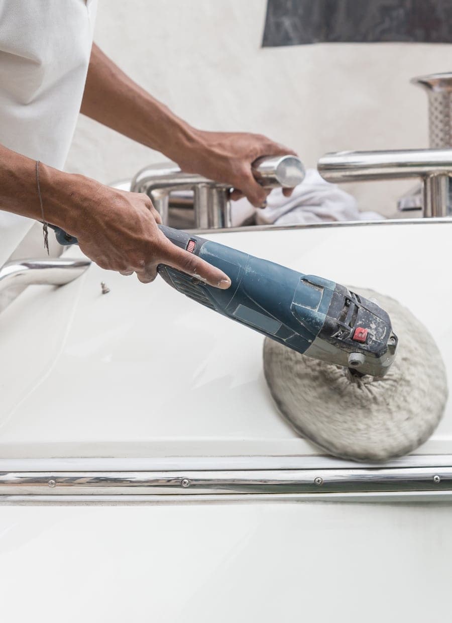 Boat engine maintenance