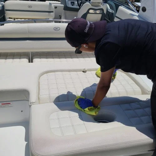 Dock maintenance work